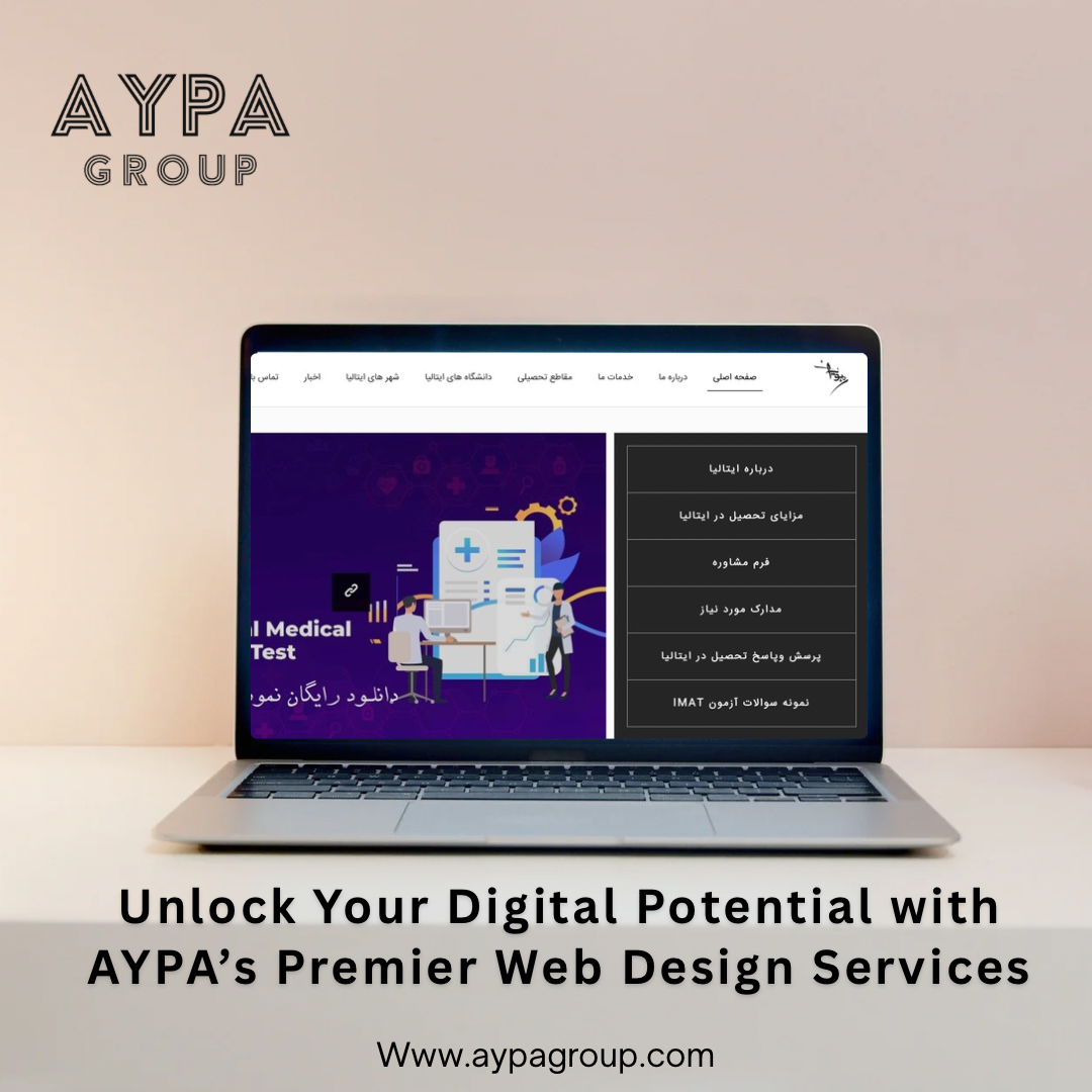 WebSite with Aypa web design company italyeducation